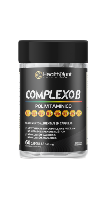 COMPLEXO B POLIVITAMÍNICO (60 CAPS) - HEALTH PLANT