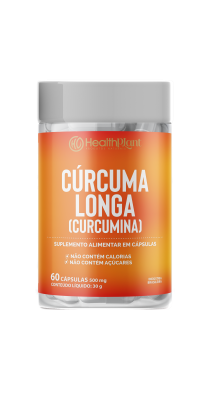 CÚRCUMA LONGA (60 CAPS) - HEALTH PLANT