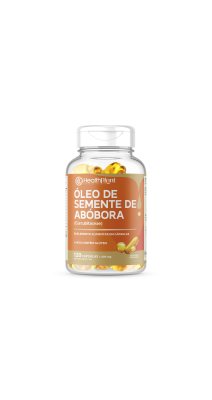 ÓLEO DE SEMENTE DE ABÓBORA (120 CAPS) - HEALTH PLANT