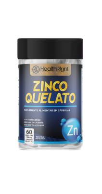 ZINCO QUELATO (60 CAPS) - HEALTH PLANT
