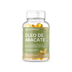 ÓLEO DE ABACATE (120 CAPS) - HEALTH PLANT