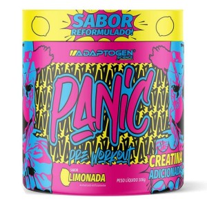 PRÉ TREINO PANIC 300G ADAPTTOGEN 